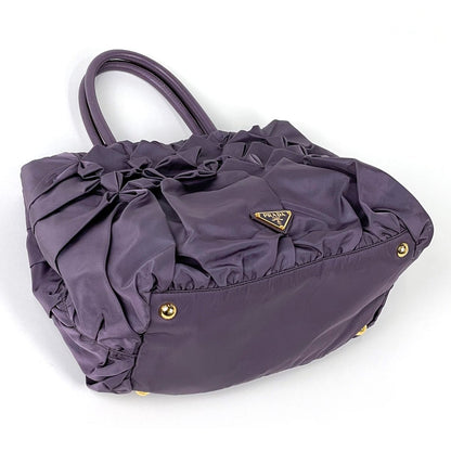 Prada Handbag Nylon Purple — view 2