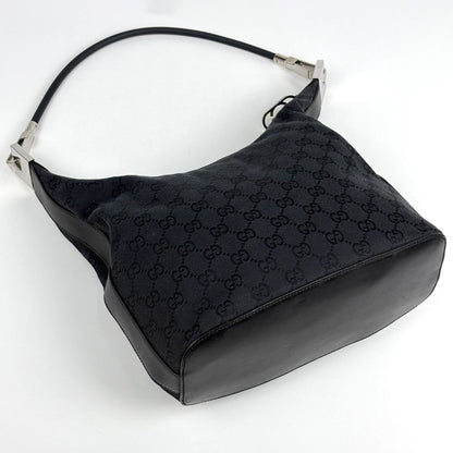 Gucci Shoulder Bag GG Pattern Canvas Black — view 2