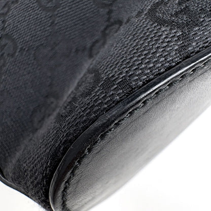 Gucci Shoulder Bag GG Pattern Canvas Black — view 4