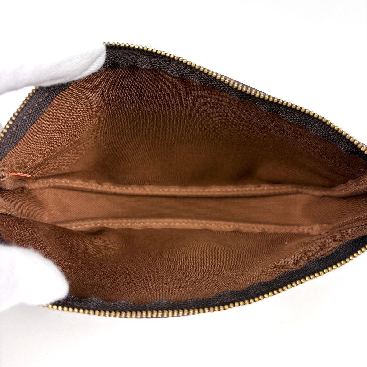 Louis Vuitton Pochette Accessoires Pouch Monogram Brown — view 7