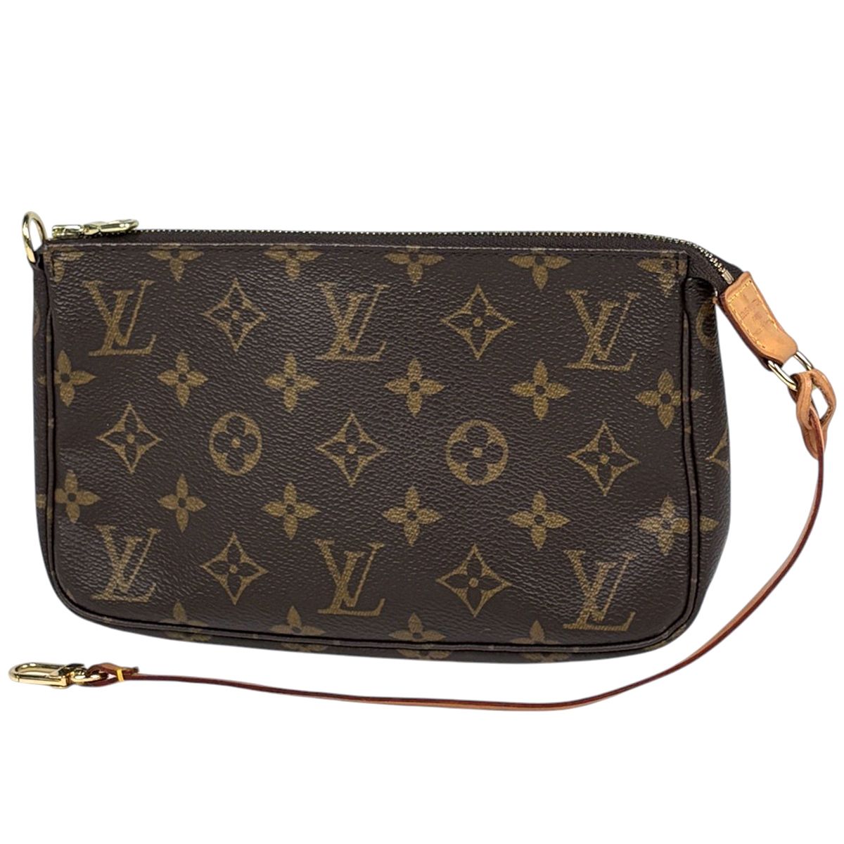 Louis Vuitton Pochette Accessoires Pouch Monogram Brown