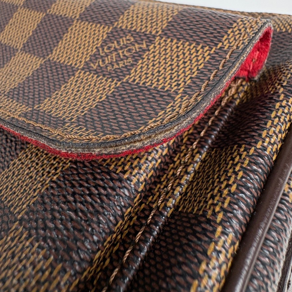 Louis Vuitton Ravello GM Shoulder Bag Damier Brown — view 4