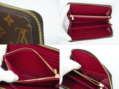 Louis Vuitton LV Zippy Wallet Monogram Zip Around Brown — view 8