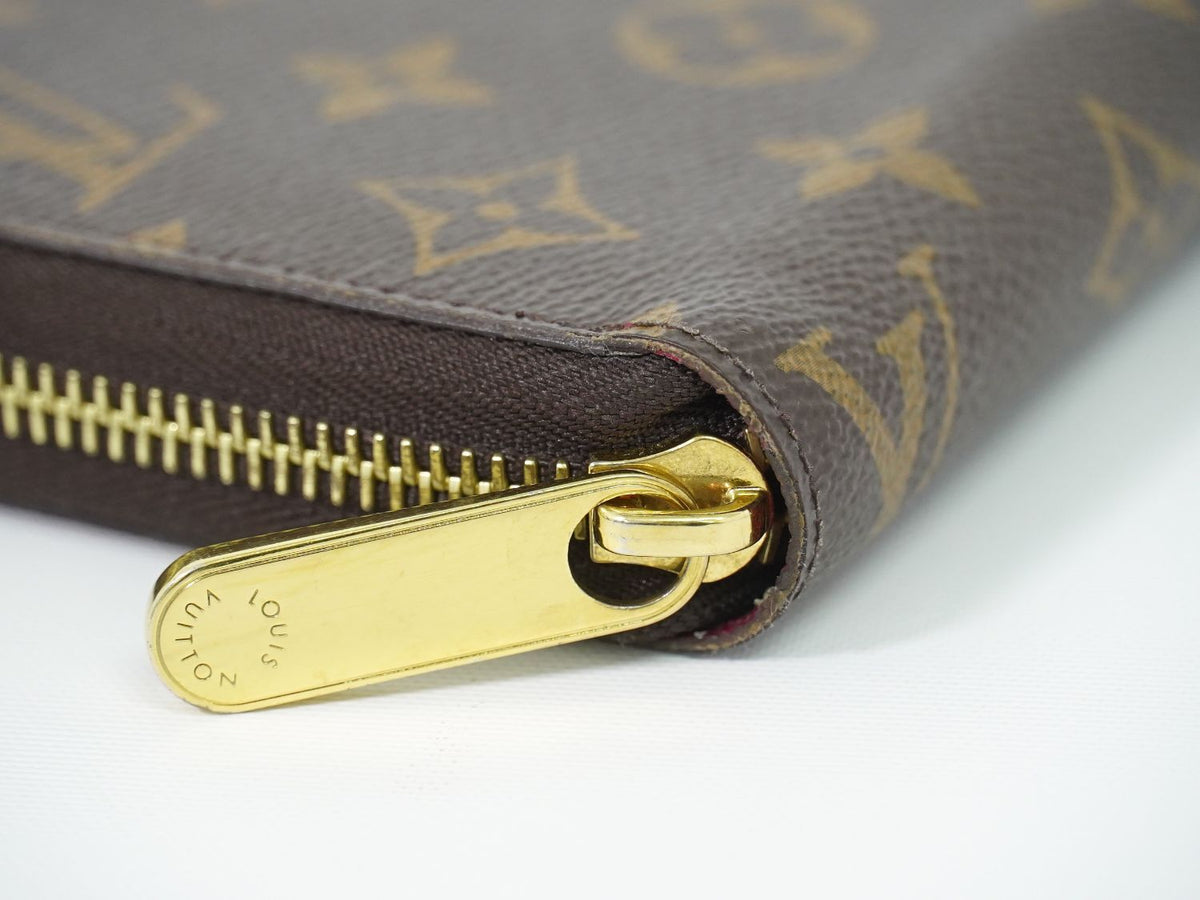 Louis Vuitton LV Zippy Wallet Monogram Zip Around Brown — view 6