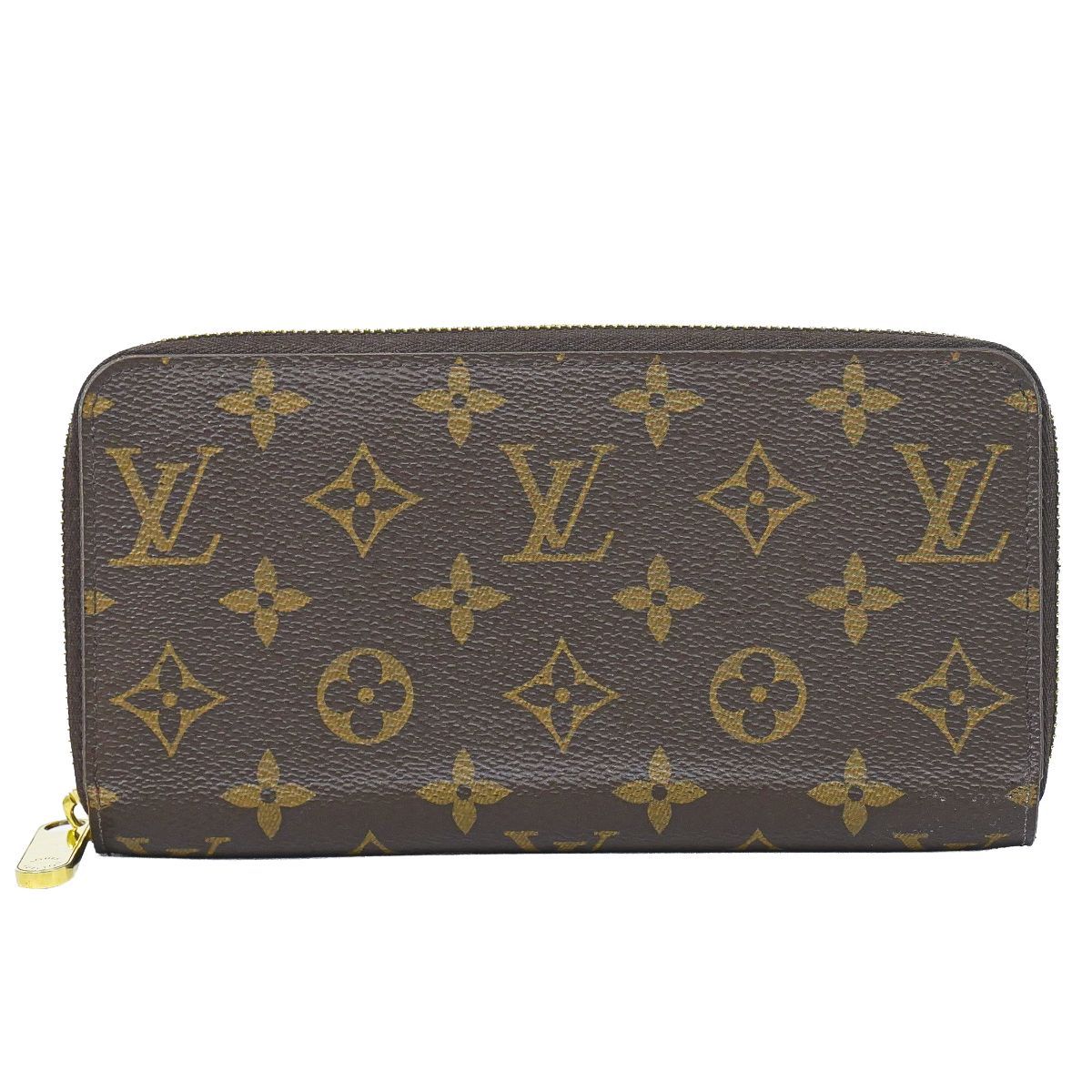 Louis Vuitton LV Zippy Wallet Monogram Zip Around Brown