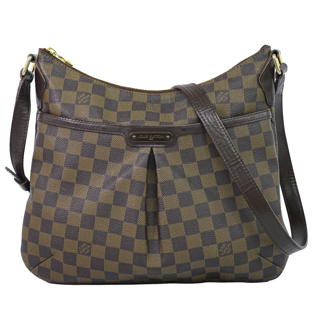 Louis Vuitton LV Bloomsbury PM Damier Ebene Shoulder Bag Pochette Brown