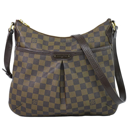 Louis Vuitton LV Bloomsbury PM Damier Ebene Shoulder Bag Pochette Brown