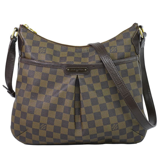Louis Vuitton LV Bloomsbury PM Damier Ebene Shoulder Bag Pochette Brown