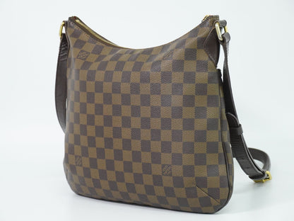 Louis Vuitton LV Bloomsbury PM Damier Ebene Shoulder Bag Pochette Brown — view 2