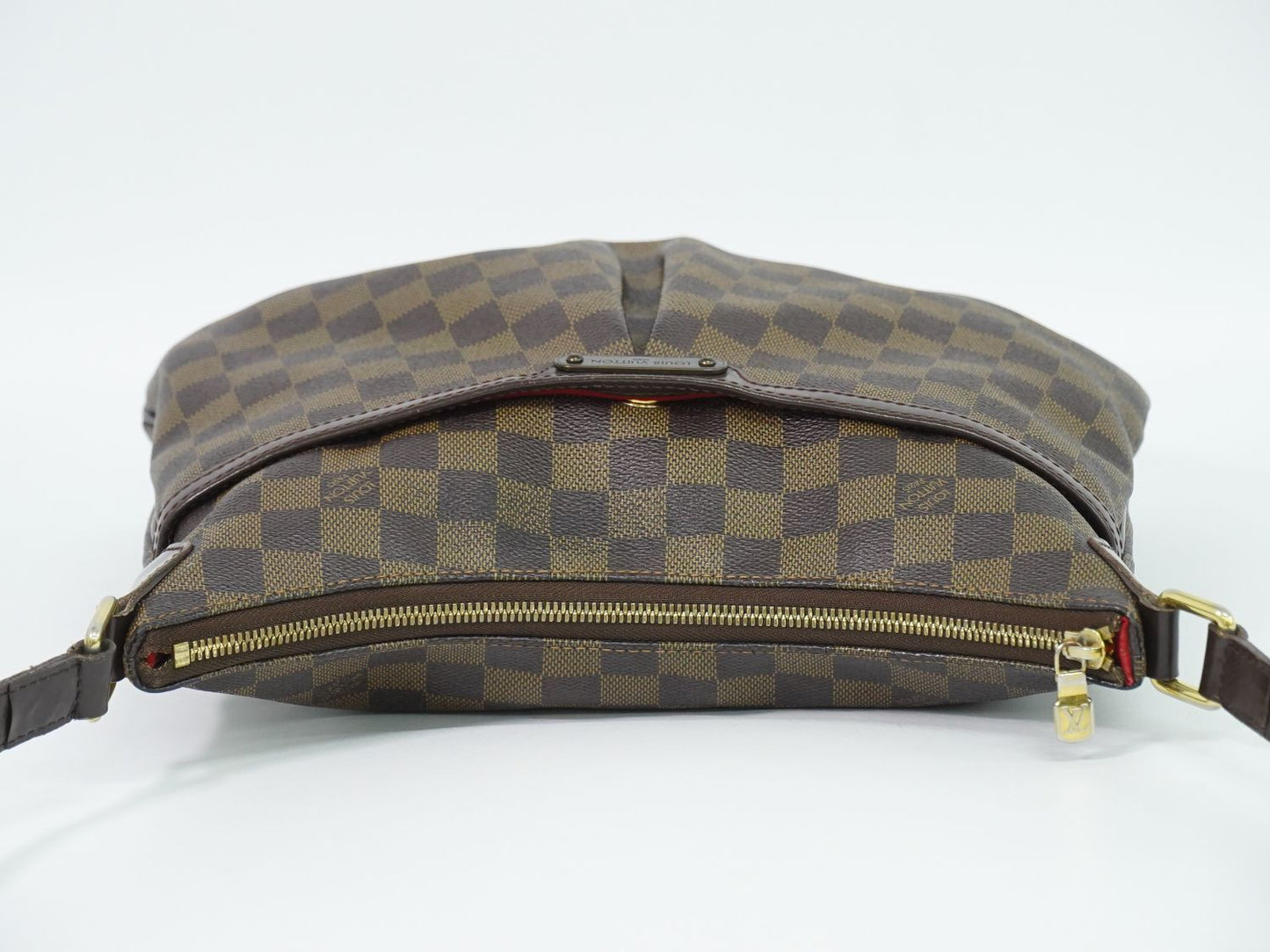 Louis Vuitton LV Bloomsbury PM Damier Ebene Shoulder Bag Pochette Brown — view 5