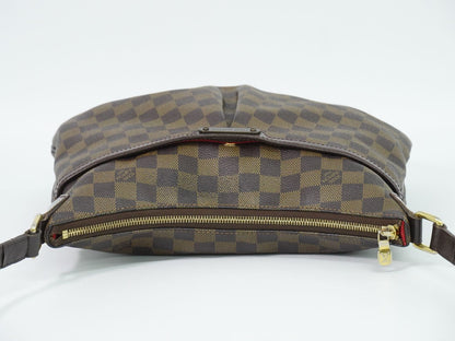 Louis Vuitton LV Bloomsbury PM Damier Ebene Shoulder Bag Pochette Brown — view 5