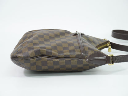 Louis Vuitton LV Bloomsbury PM Damier Ebene Shoulder Bag Pochette Brown — view 4