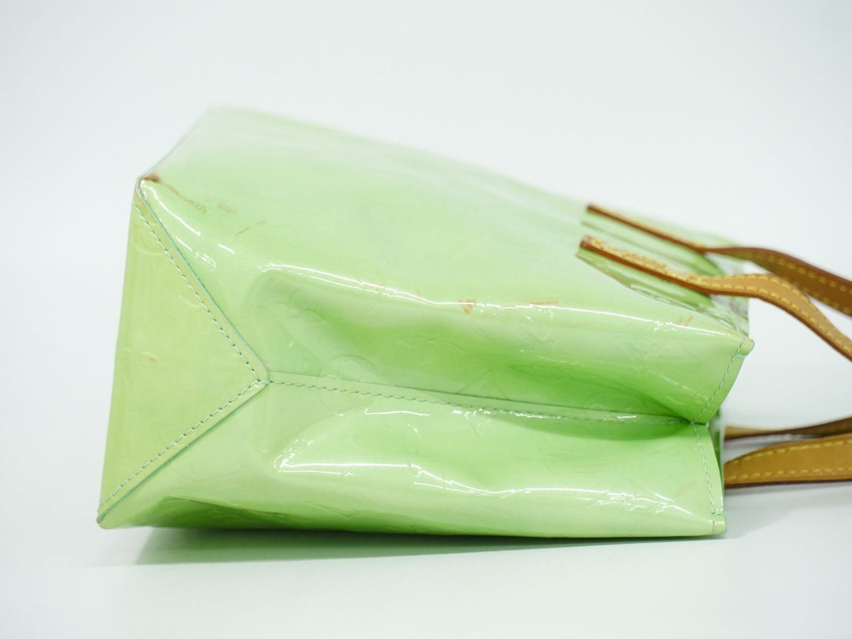 Louis Vuitton LV Reade PM Vernis Leather Tote Peppermint — view 4