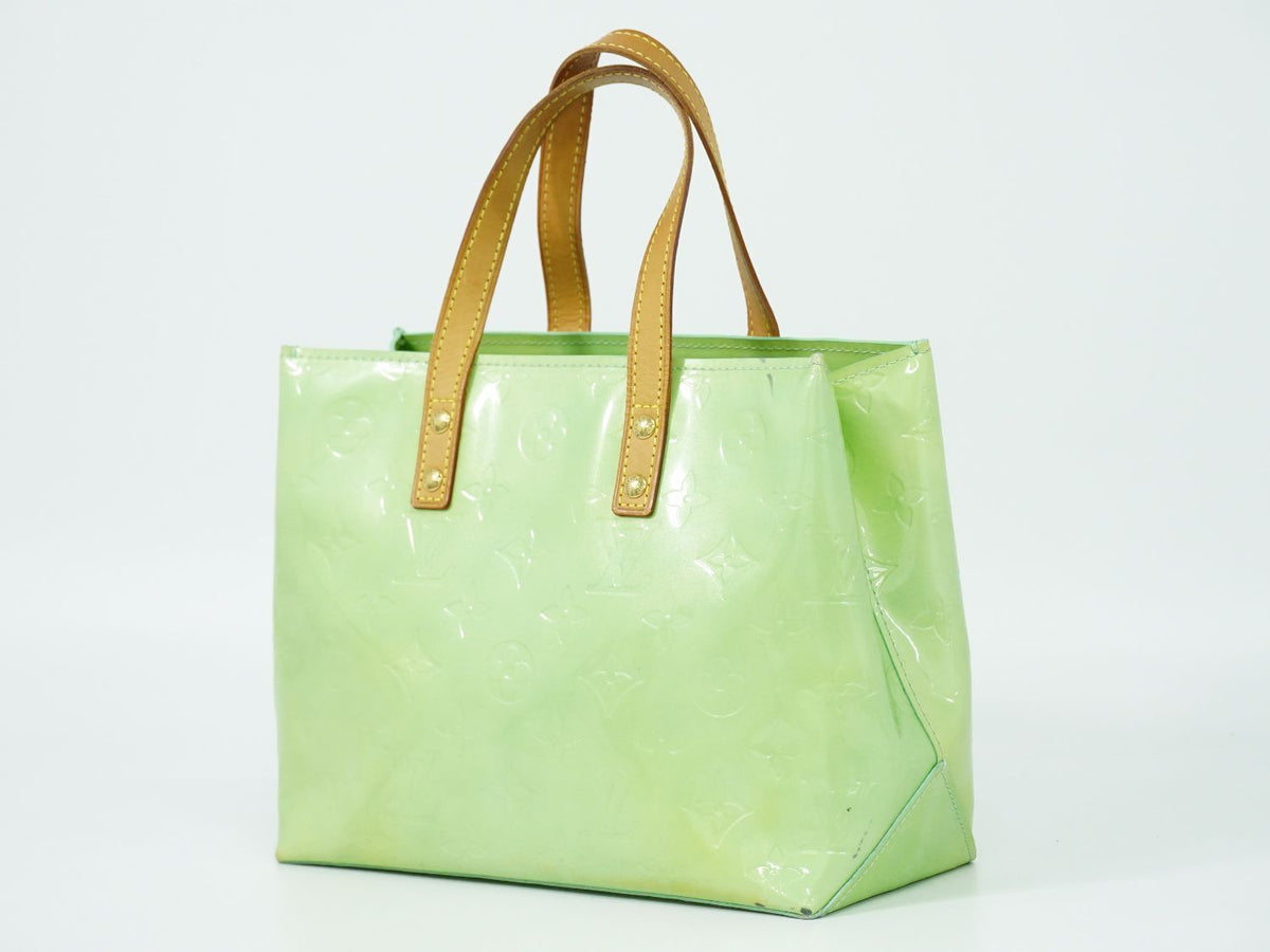Louis Vuitton LV Reade PM Vernis Leather Tote Peppermint — view 2