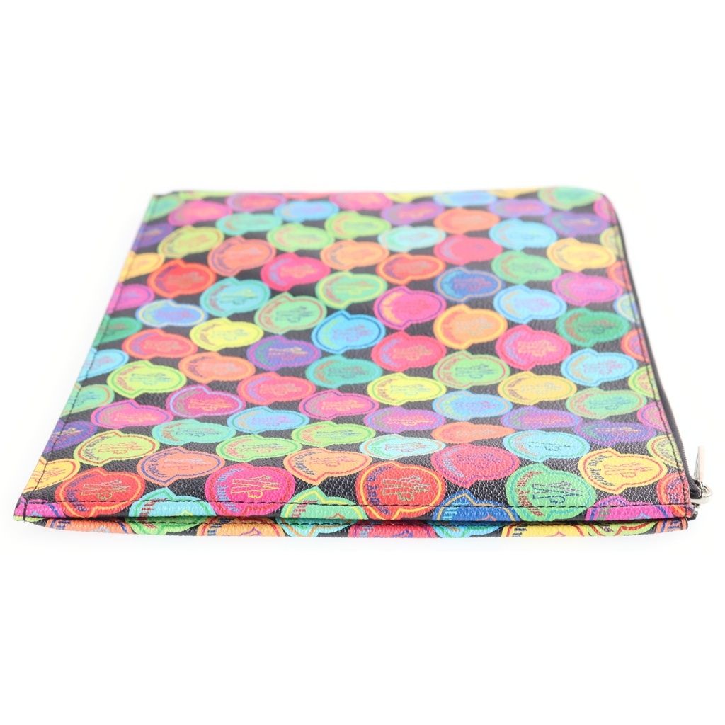 Moncler Palm Angels All Over Print Logo Clutch Multicolor — view 3