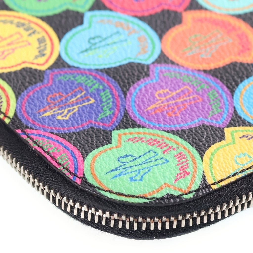 Moncler Palm Angels All Over Print Logo Clutch Multicolor — view 6