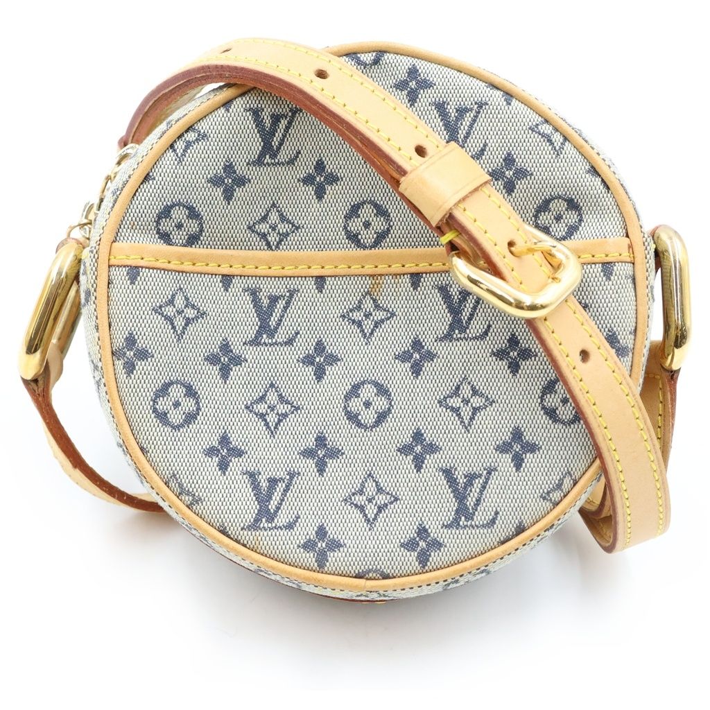 Louis Vuitton Monogram Mini Jeanne PM Shoulder Pouch Canvas Leather