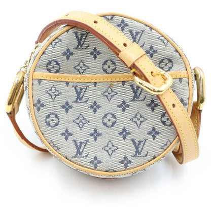 Louis Vuitton Monogram Mini Jeanne PM Shoulder Pouch Canvas Leather
