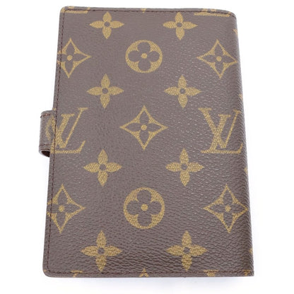 Louis Vuitton Monogram Agenda PM Leather Planner Cover M6 Brown — view 2