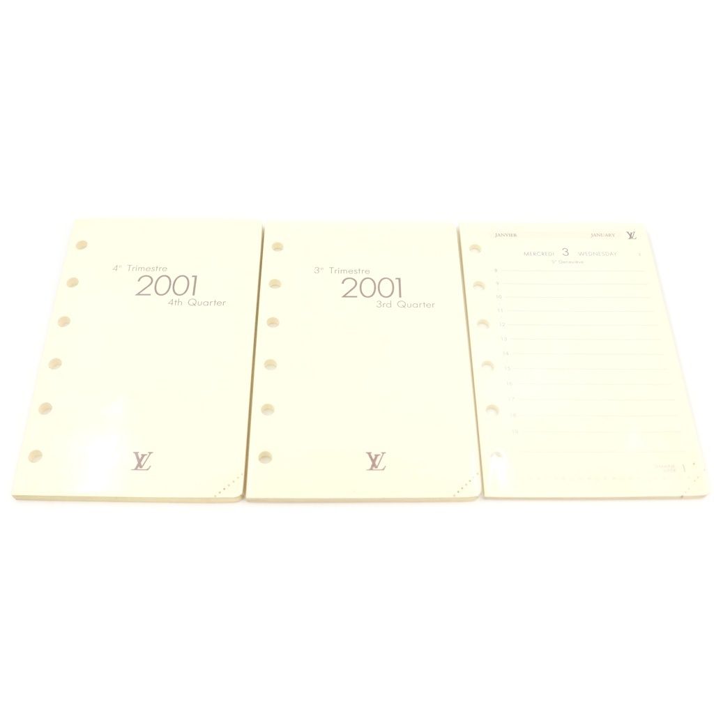 Louis Vuitton Monogram Agenda PM Leather Planner Cover M6 Brown — view 6