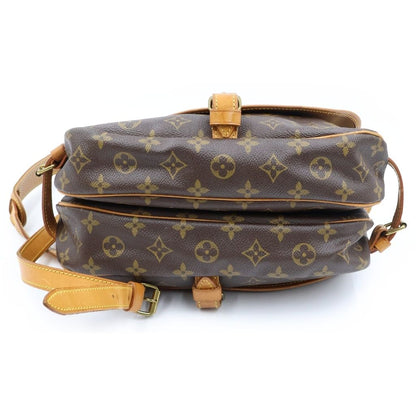 Louis Vuitton Saumur 30 Shoulder Bag Leather Brown — view 4