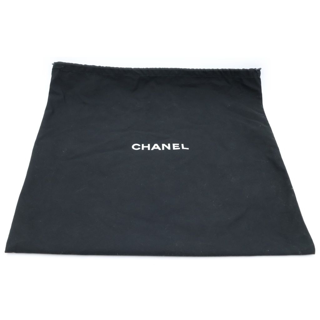 Chanel Coco Cocoon MM Small Tote Black Nylon — view 8