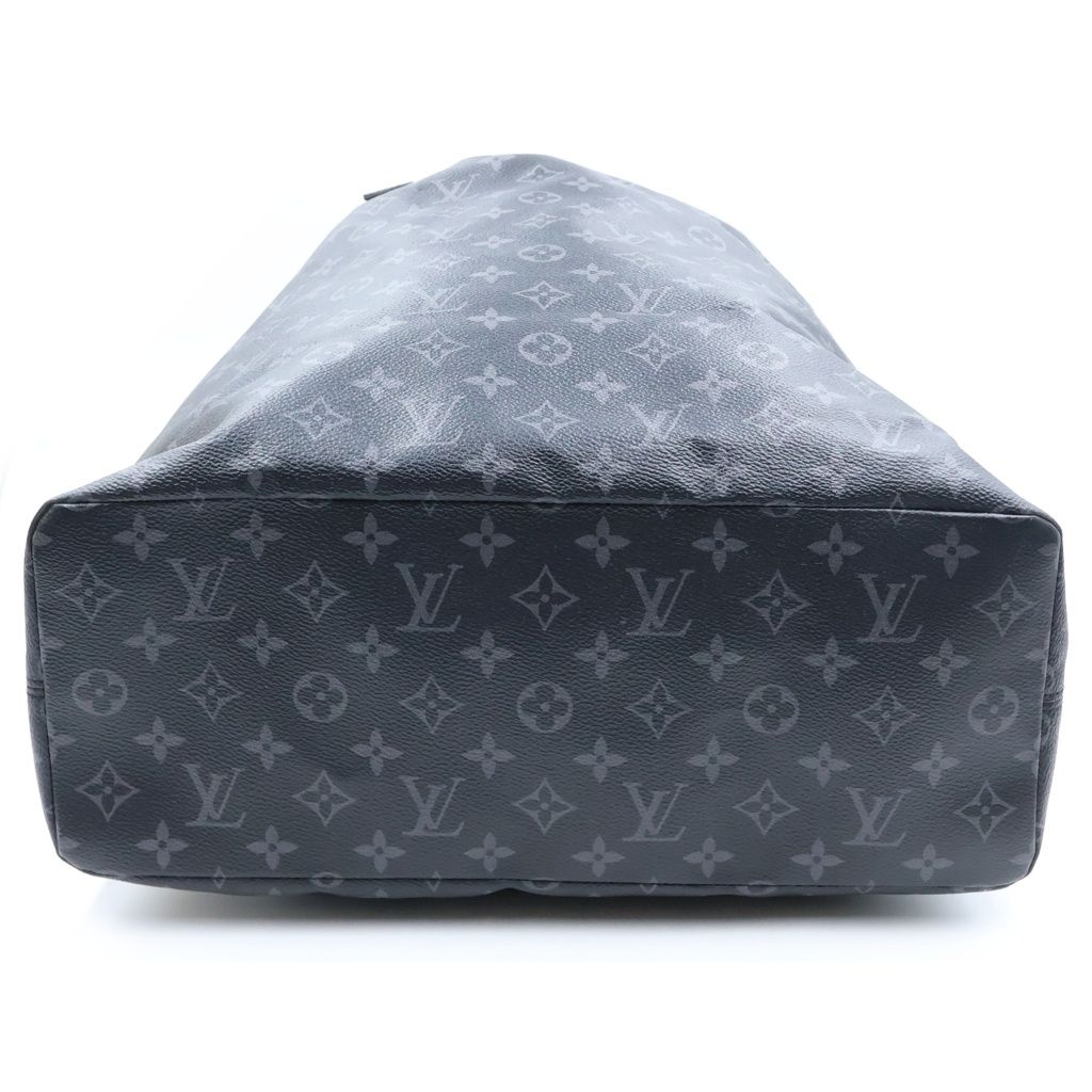 Louis Vuitton Eclipse Kabalite Tote Black Leather Silver — view 4