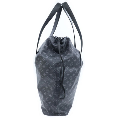 Louis Vuitton Eclipse Kabalite Tote Black Leather Silver — view 3