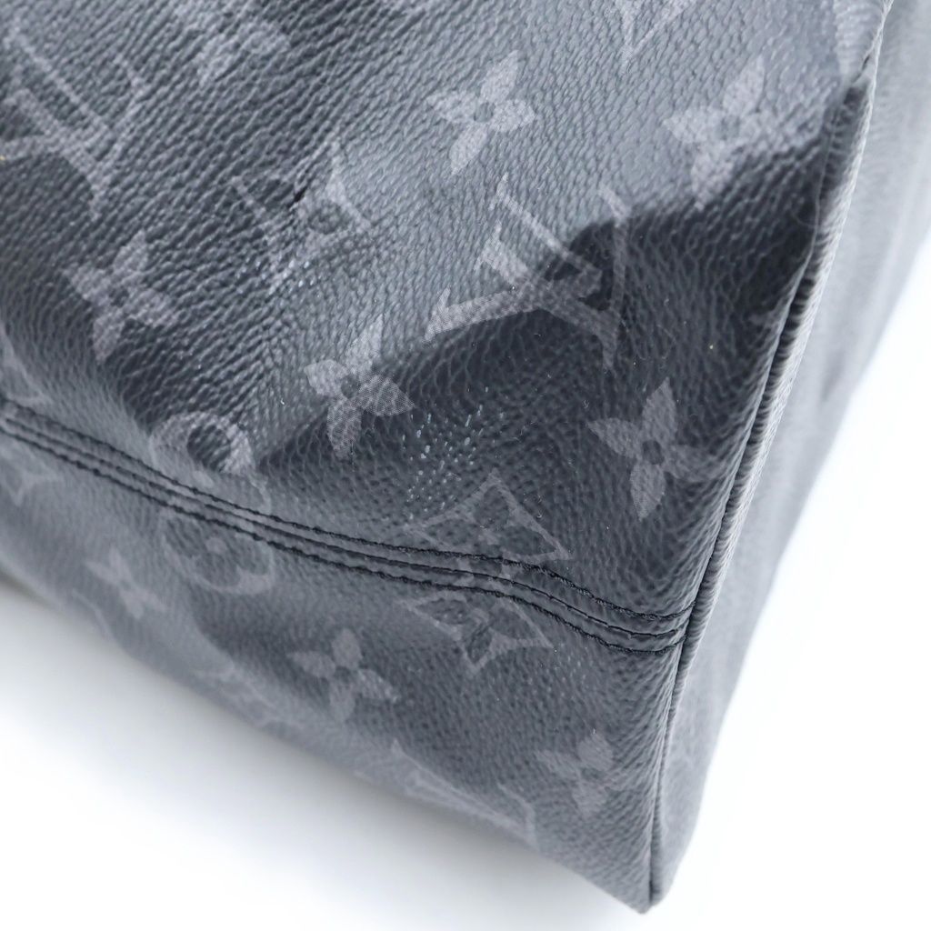 Louis Vuitton Eclipse Kabalite Tote Black Leather Silver — view 6