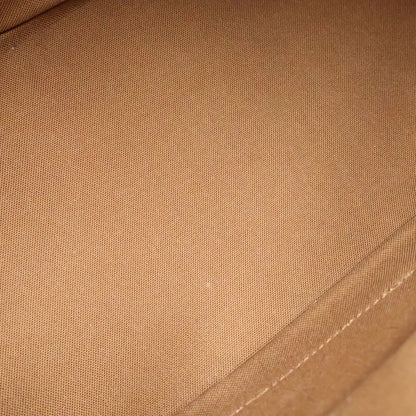 Louis Vuitton Monogram Alma Handbag Brown Leather Gold — view 8
