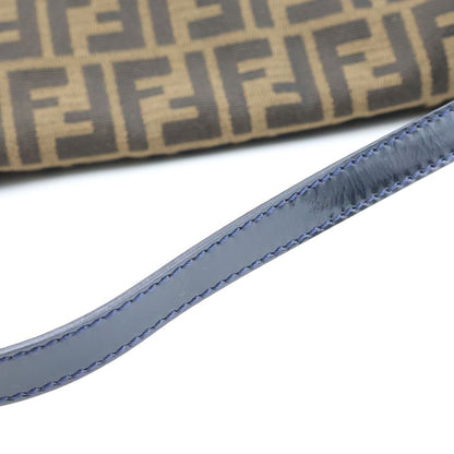 Fendi Zucca Chef Bag Handbag Bag Brown Gold — view 6