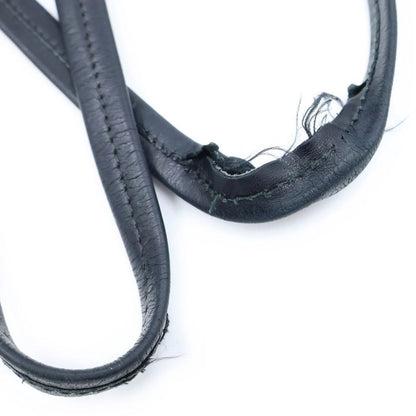 Prada Logo Jaguar Tote Drawstring Nylon Leather Black — view 7