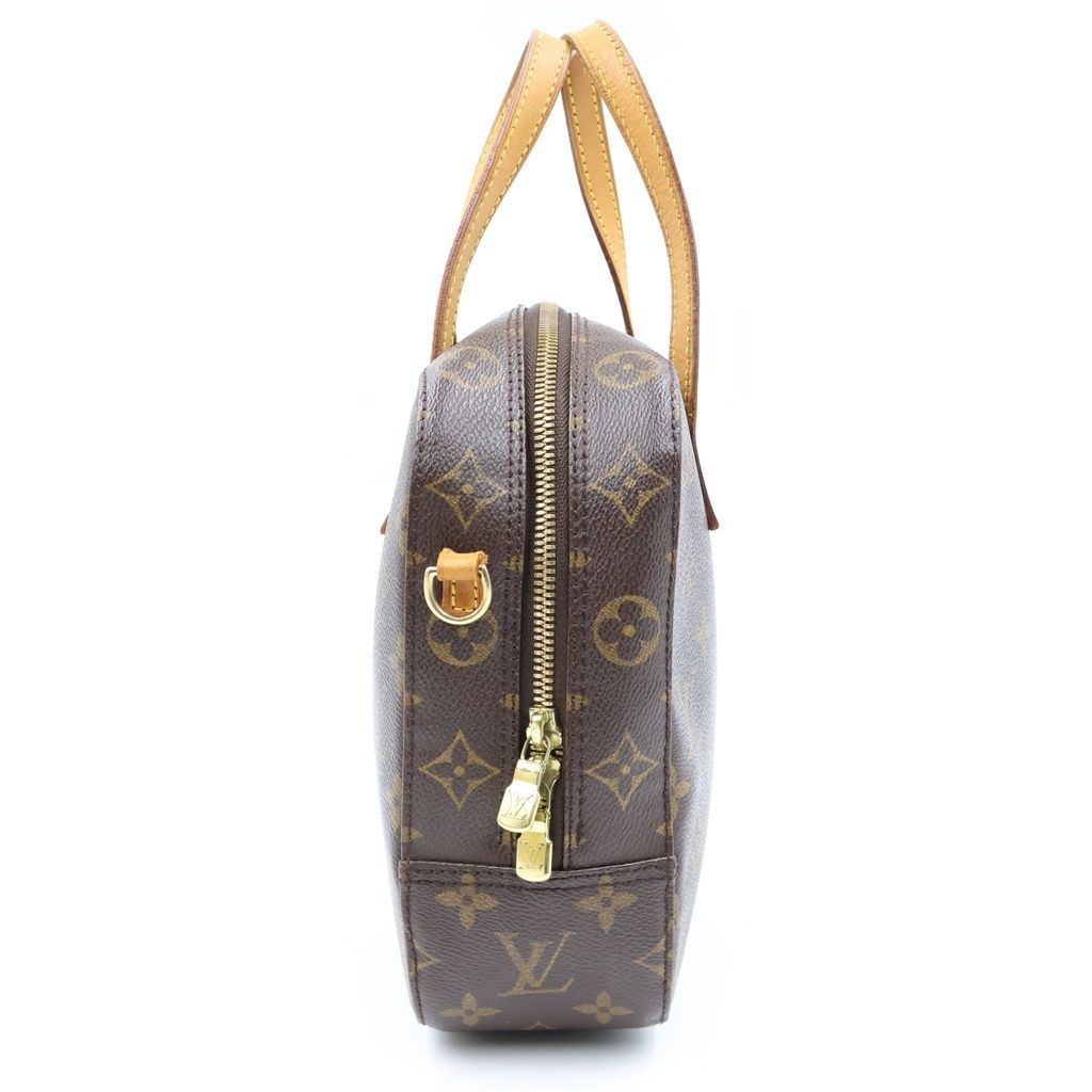 Louis Vuitton Spontini 2-Way Shoulder Bag Monogram Brown Leather — view 3