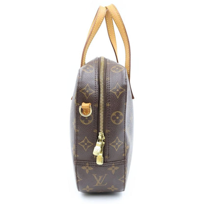 Louis Vuitton Spontini 2-Way Shoulder Bag Monogram Brown Leather — view 3