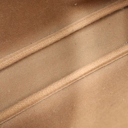 Louis Vuitton Monogram Pochette Accessoires Mini Bag Brown Leather Gold — view 8
