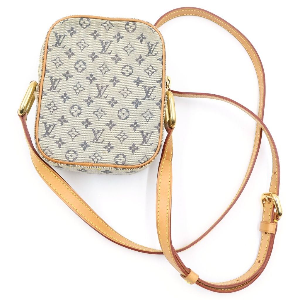Louis Vuitton Monogram Mini Juliette PM Mini Shoulder Bag Beige Leather Canvas — view 2