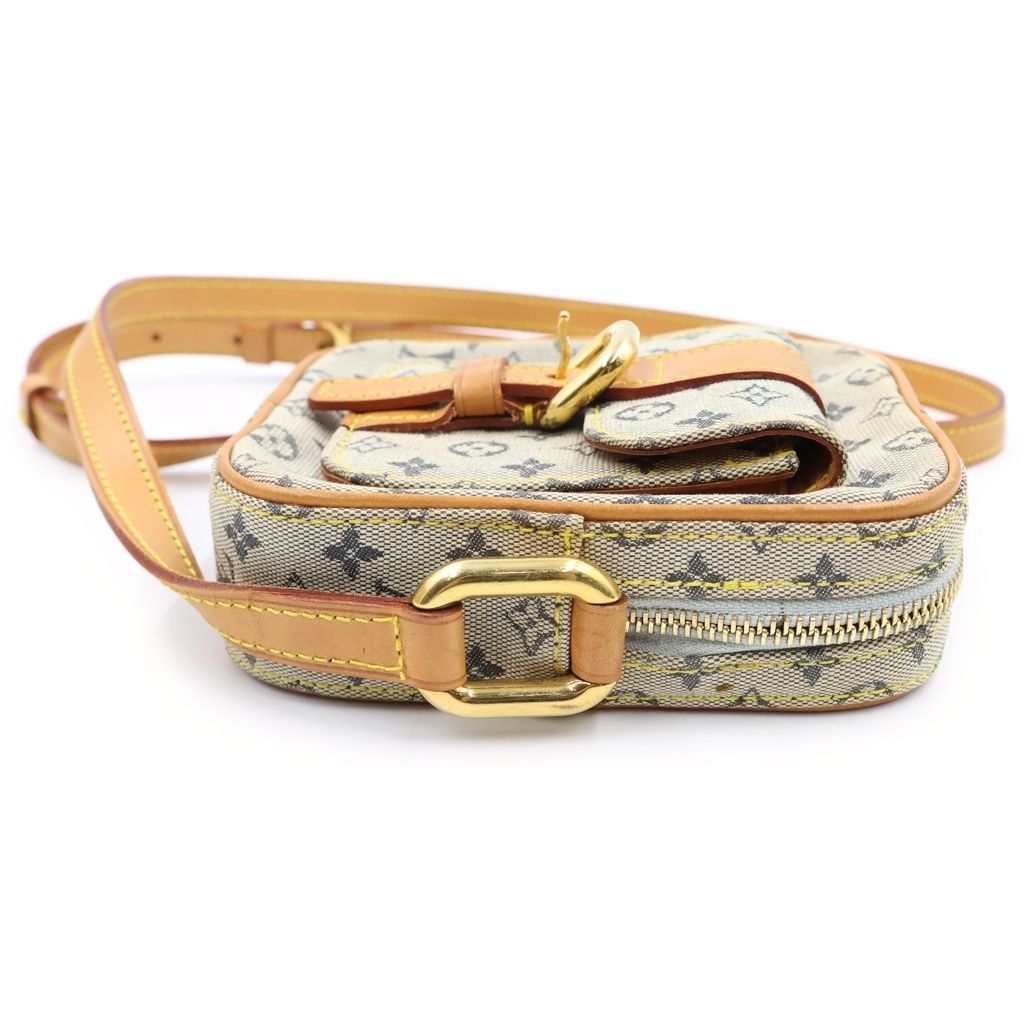 Louis Vuitton Monogram Mini Juliette PM Mini Shoulder Bag Beige Leather Canvas — view 3