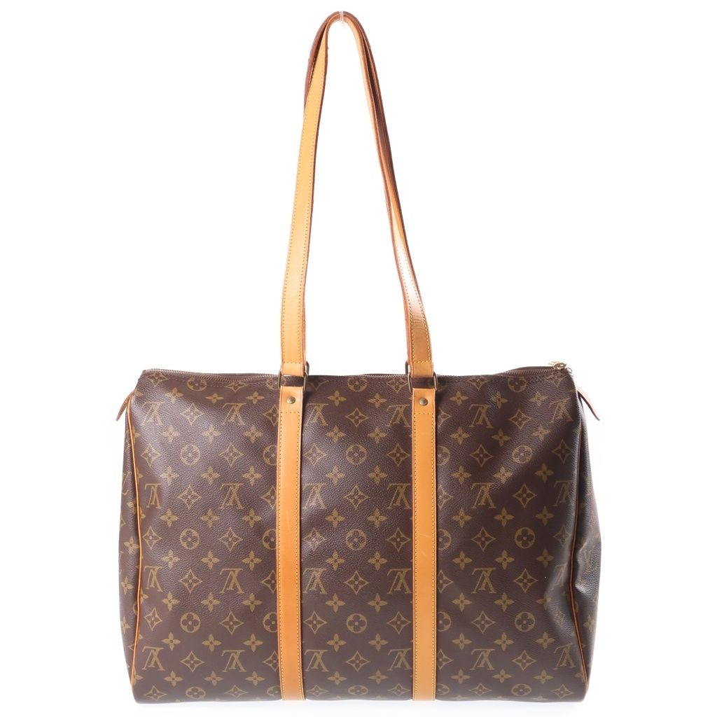 Louis Vuitton Tote Monogram Leather Brown — view 2