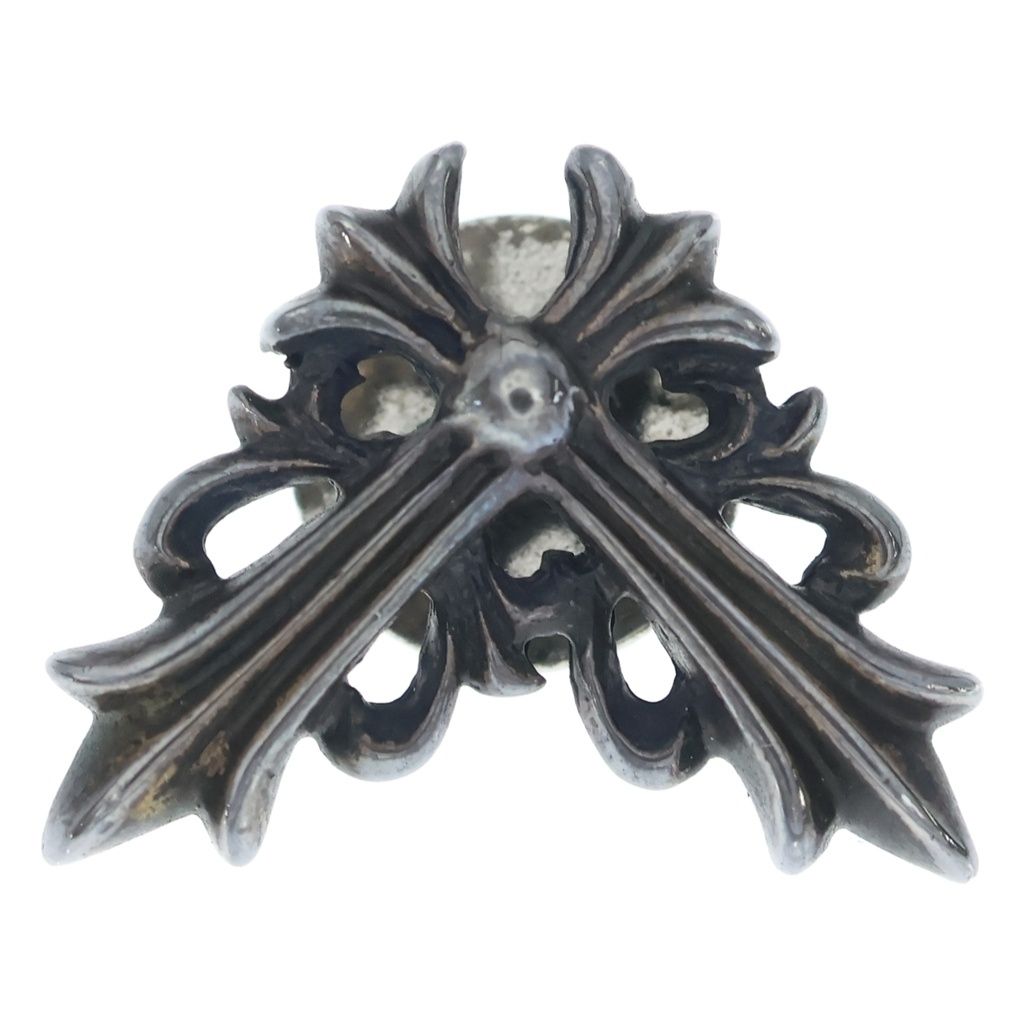 Chrome Hearts Stick Pin Flrl SM Pin Small Floral Corner Silver Necklace