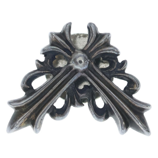 Chrome Hearts Stick Pin Flrl SM Pin Small Floral Corner Silver Necklace