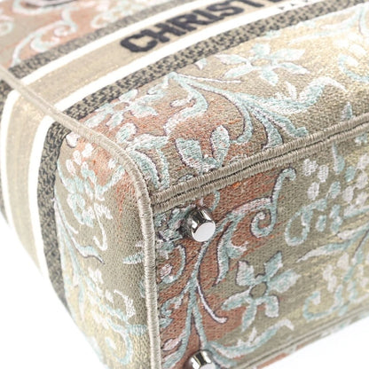 Dior Lady D-lite D Light Canvas 2-Way Bag Silver Green — view 5