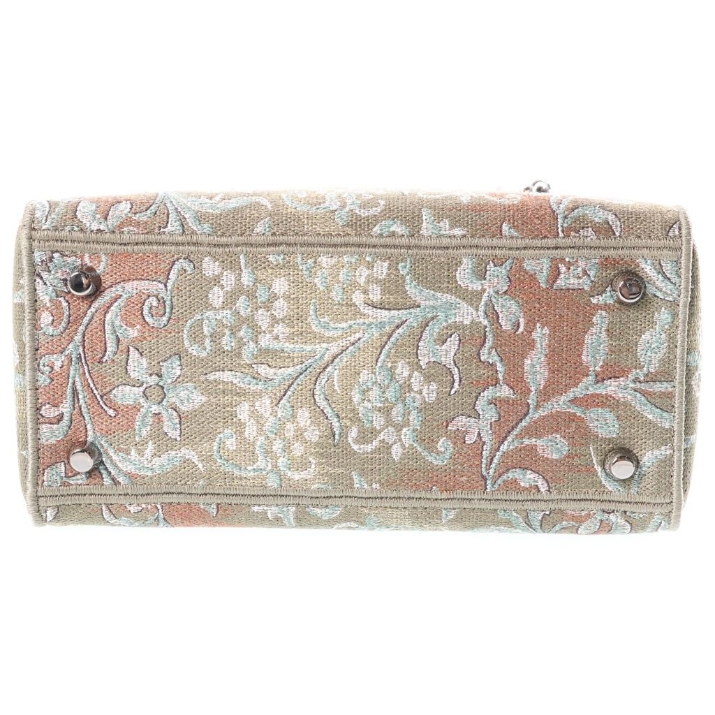Dior Lady D-lite D Light Canvas 2-Way Bag Silver Green — view 4
