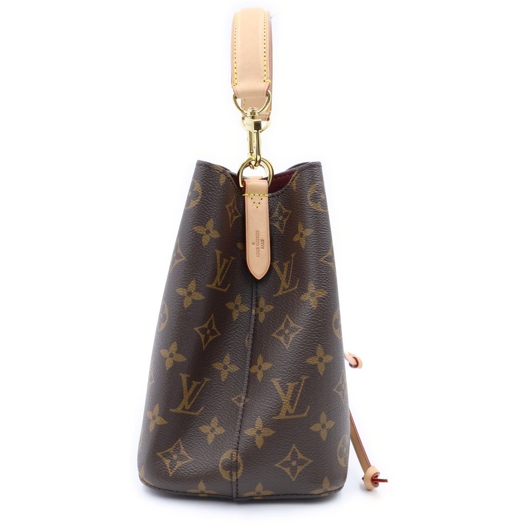 Louis Vuitton Monogram Neo Noe BB Leather 2-Way Shoulder Bag Brown — view 3