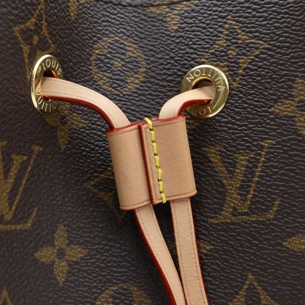 Louis Vuitton Monogram Neo Noe BB Leather 2-Way Shoulder Bag Brown — view 7