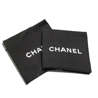 Chanel I2 Rubber Rain Boots Long CC Logo Black White — view 2
