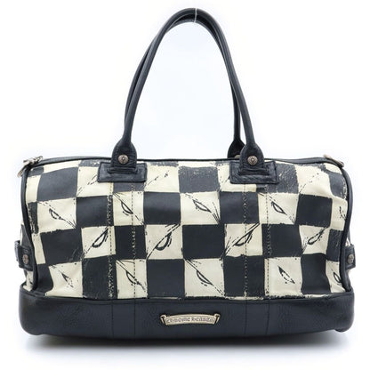 Chrome Hearts Matty Boy Leather Canvas Bag &canvas Bag