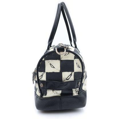 Chrome Hearts Matty Boy Leather Canvas Bag &canvas Bag — view 3