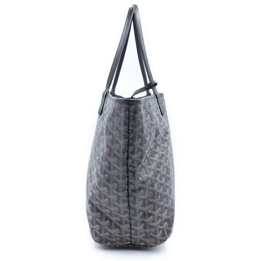 Goyard Saint Louis PM Tote Black Leather — view 3