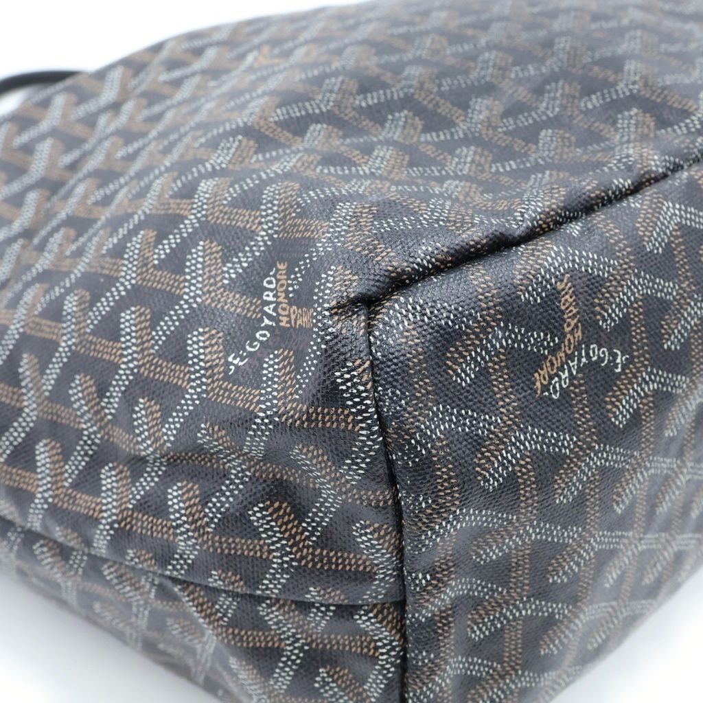 Goyard Saint Louis PM Tote Black Leather — view 6