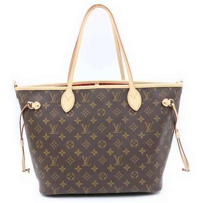Louis Vuitton Monogram Reversible Neverfull Inside Out MM Rouge Sari 2-Way Tote — view 2
